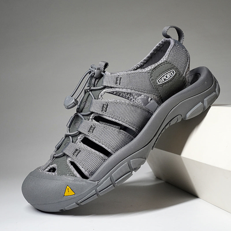 Chaussures décontractées en plein air de taille supérieure pour homme