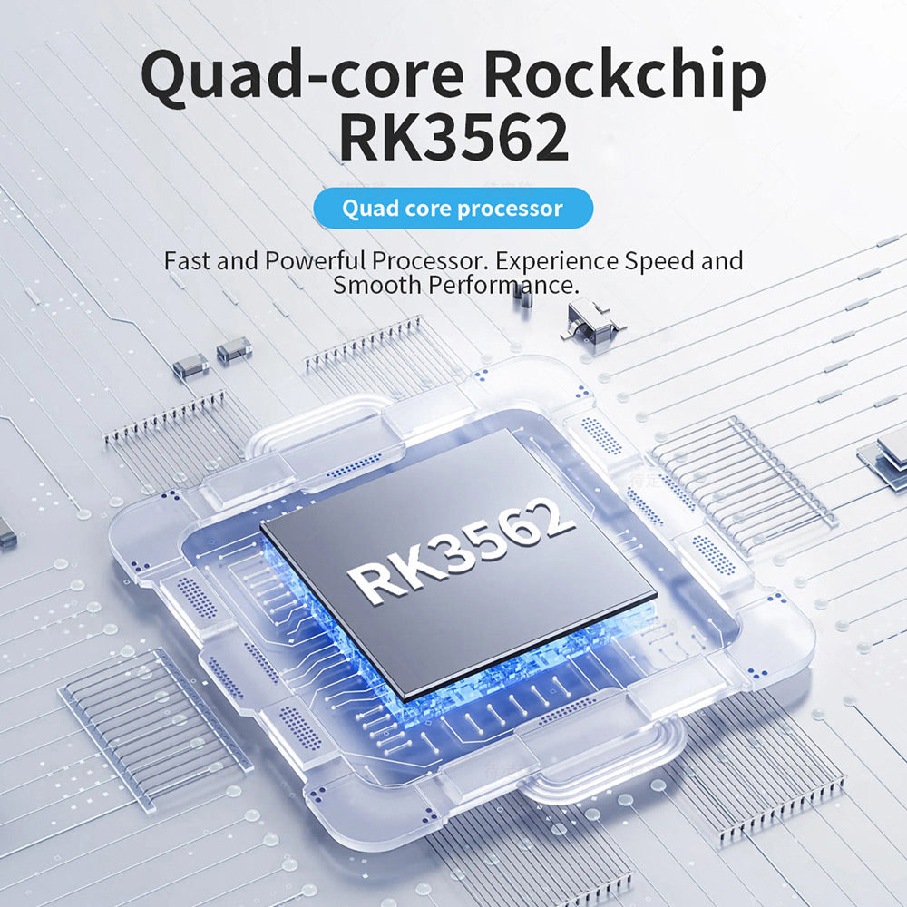 G-tab T9 Rockchip RK3562 Quad Core 3 Go 3 Go RAM 64 Go ROM 10,1 pouces Android 14 Comprimé PC Gre