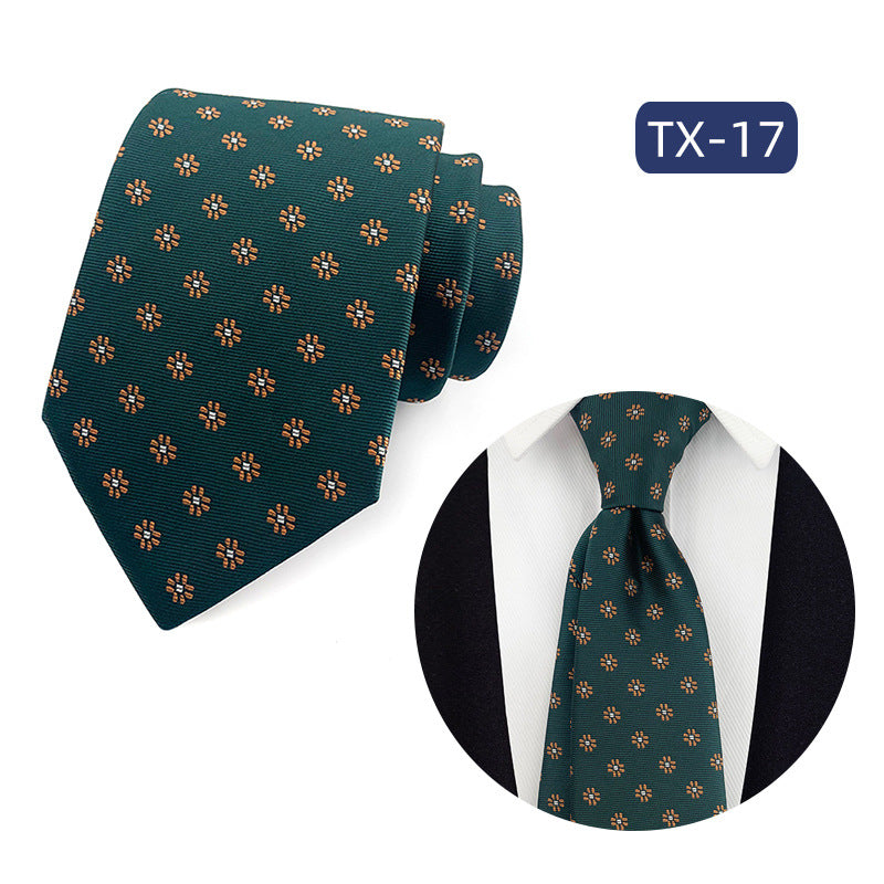Hommes Jacquard Woven Astuce casual