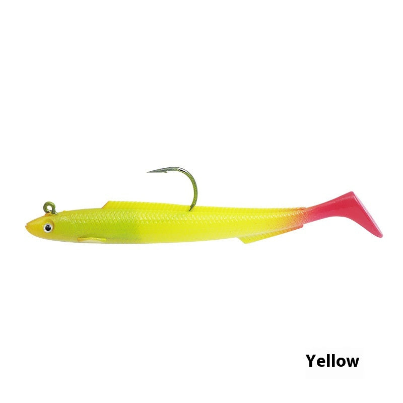 T-tail Soft Fish Jig Hook Lure Lure artificielle