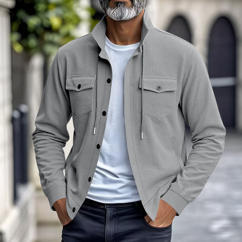 Veste polyvalente à manches longues pour hommes