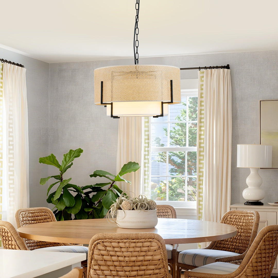 19.7in Boho Chandelier Farmhouse