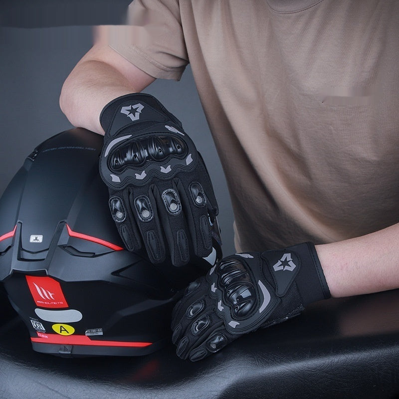 Gants anti-dérapants anti-dérapants pour hommes du Chevalier de moto