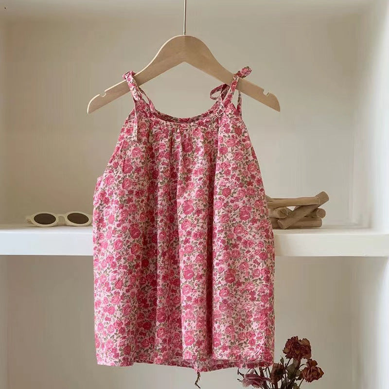 Été Nouvelle robe de style occidental pour enfants
