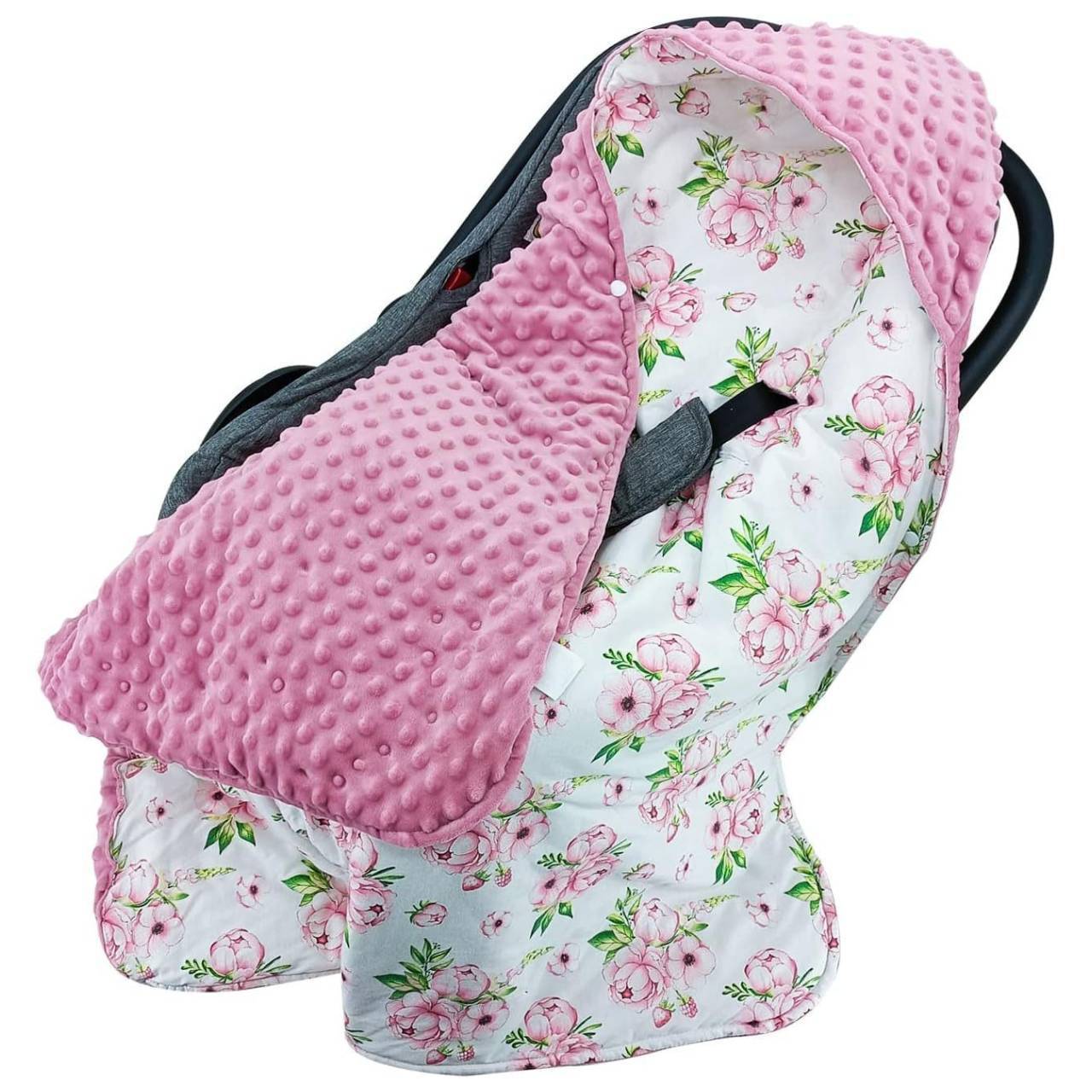 Couverture multi-fonctionnelle pour bébé à capuche Couverture pour nouveau-né à double face S
