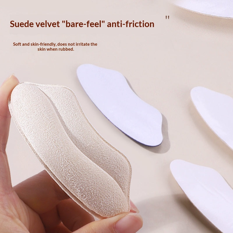 Poignées de talon en forme de lèvre 4D - Semelles intérieures de demi-taille antidérapantes pour femmes Talons hauts