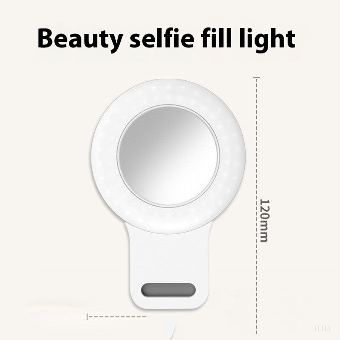 Lampe d'éclairage en continu à anneau clip-on Dimming en trois couleurs