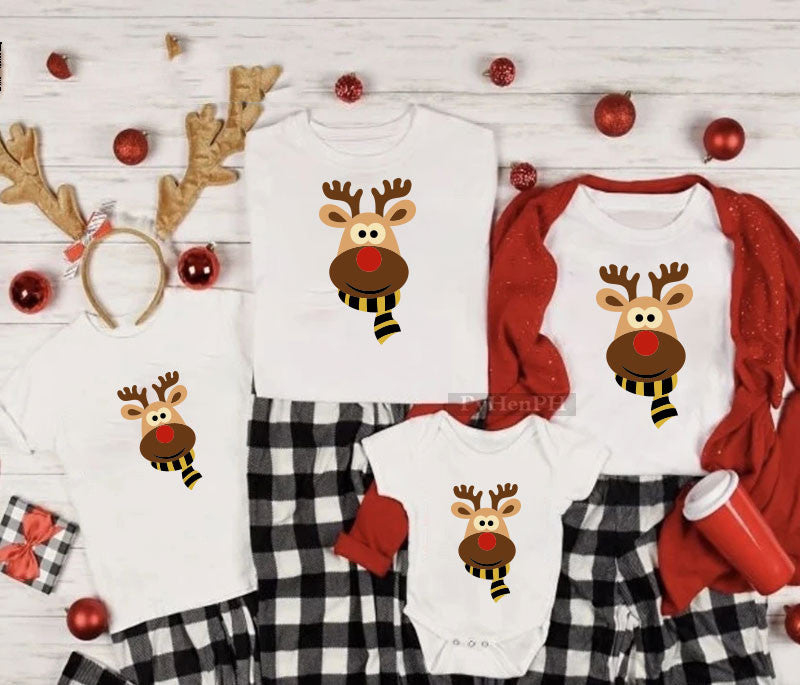 T-shirt de Noël Outfit parent-enfant
