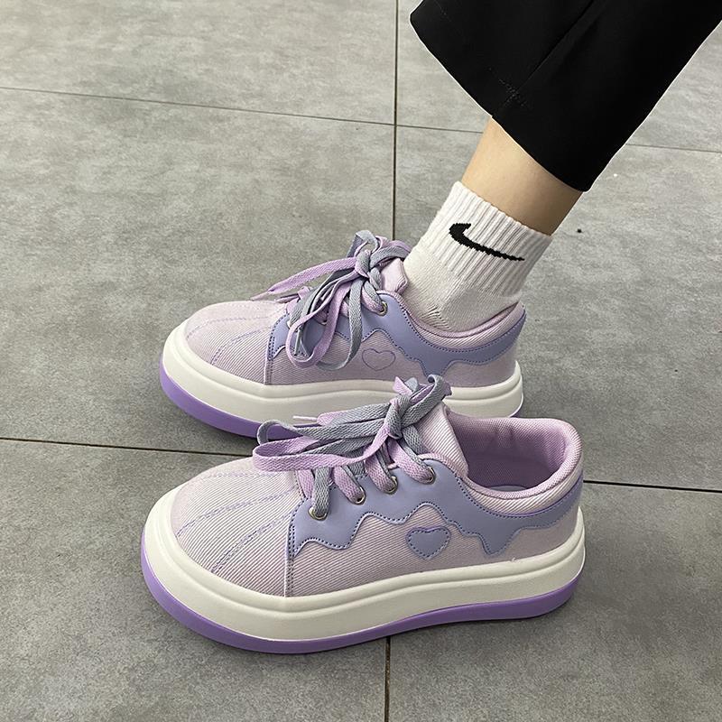 Femmes Mode Versatile Platform Chaussures Casual