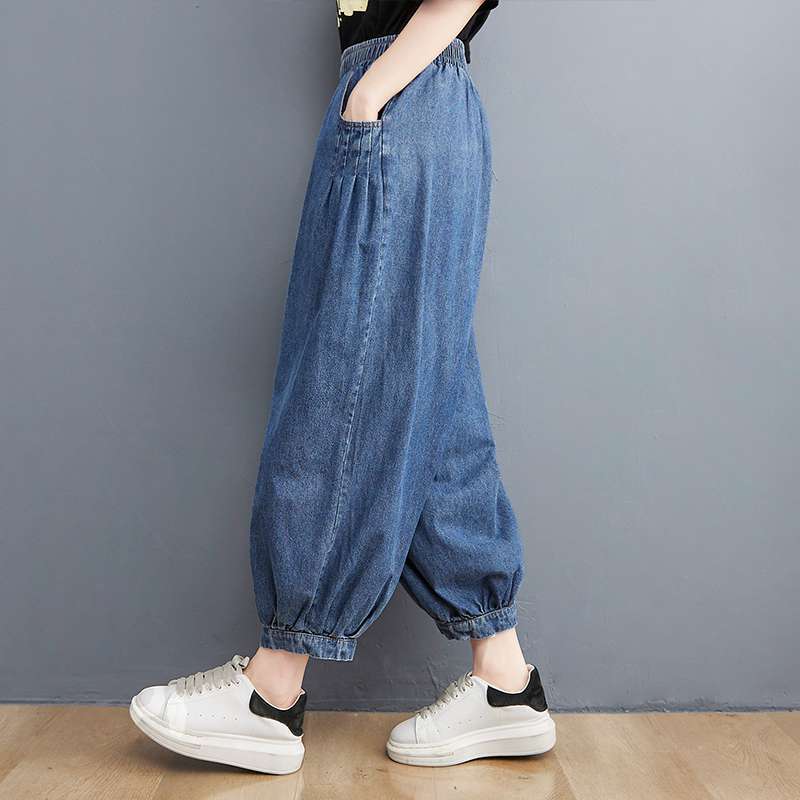 Jeans Drawstring de style européen