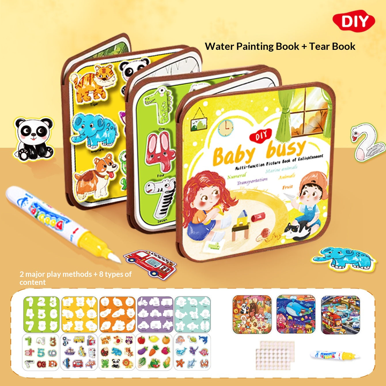 Babys Livre magique de dessin d'eau pour les enfants