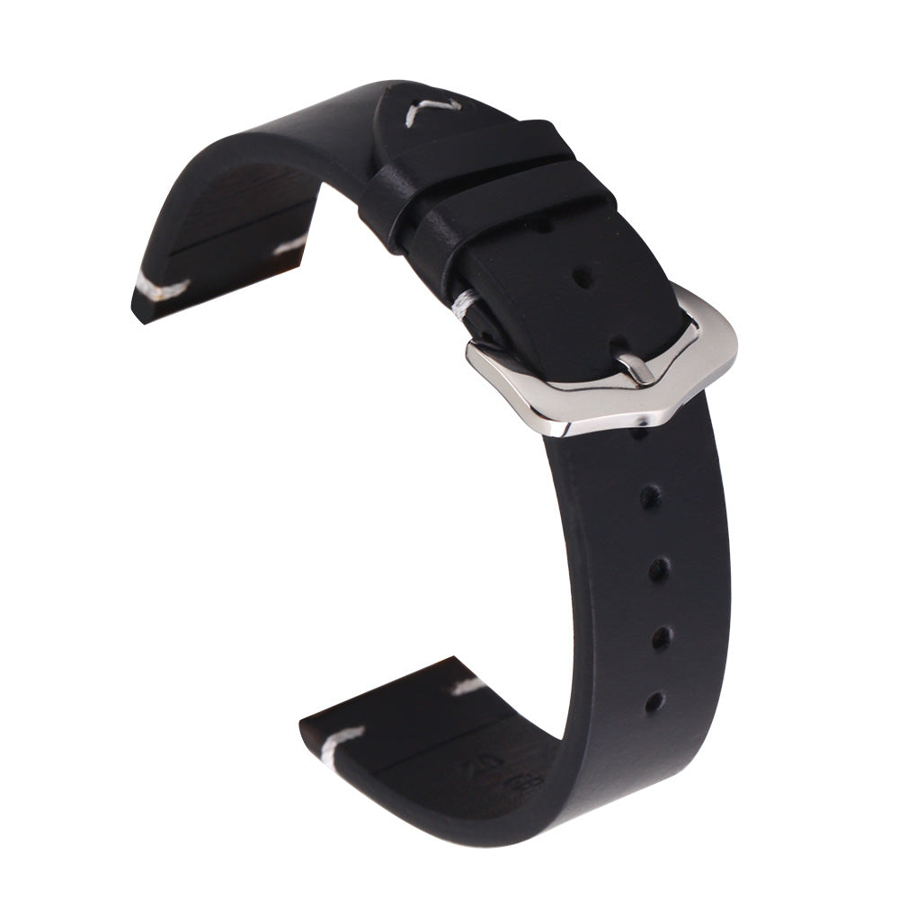 Bracelet d'huile de cowhide rétro pour hommes