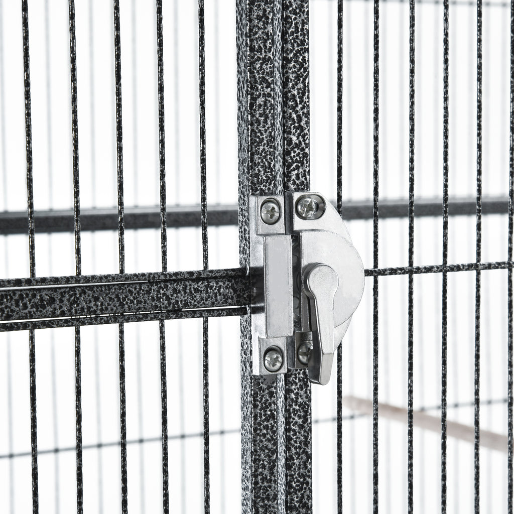30" d'alimentation en cage en métal avec support de roulement amovible