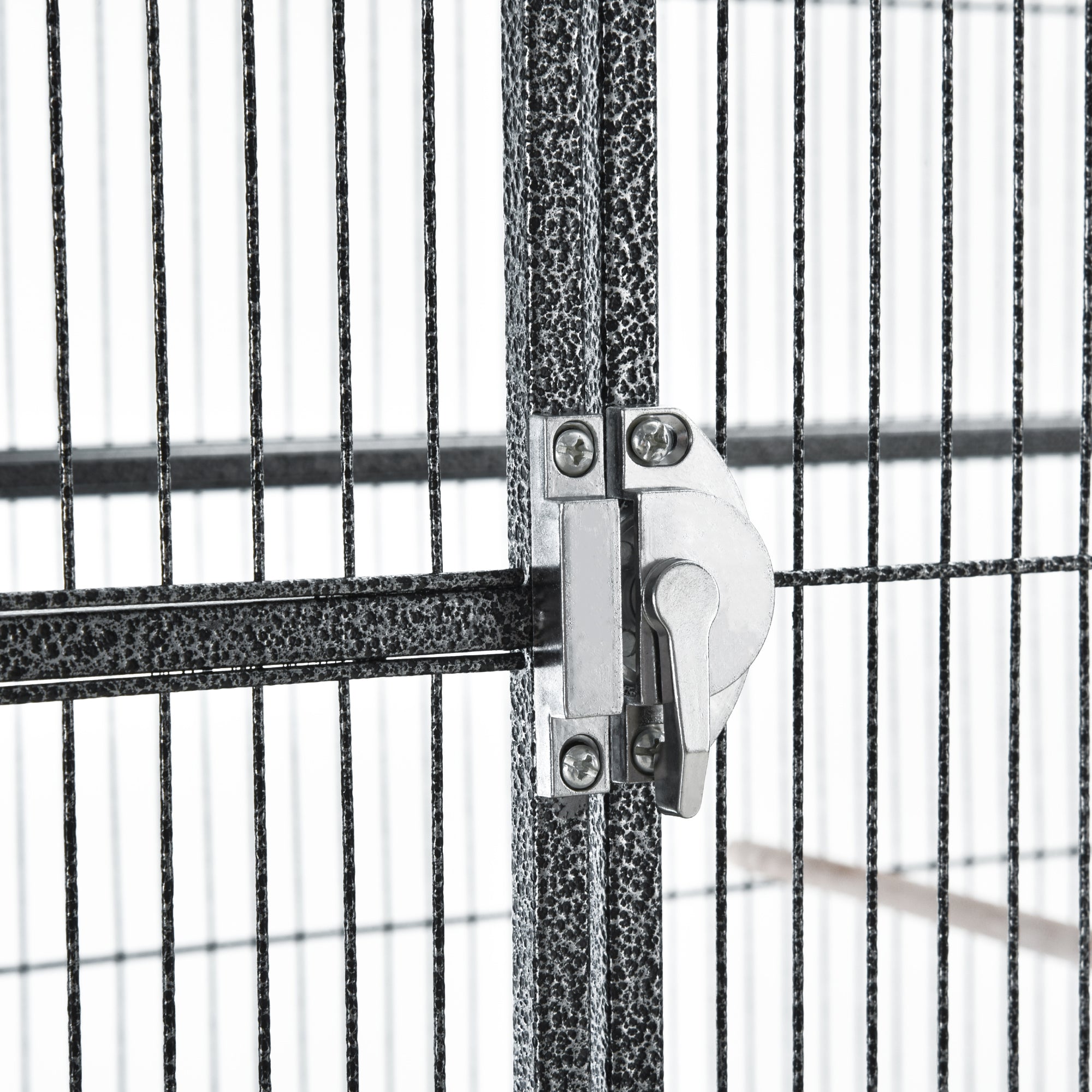 30" d'alimentation en cage en métal avec support de roulement amovible