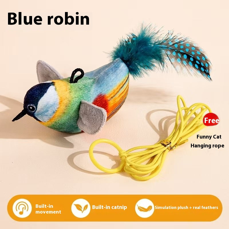 Jouet de chat Cat Teaser Simulation sera appelé jouet d'oiseau