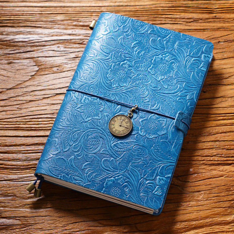 Creative Vintage Gravure Cowhide Voyage Notepad