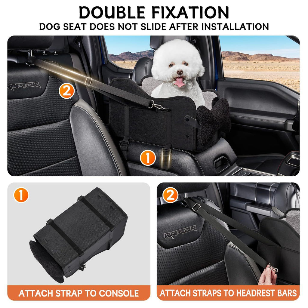 Siège de voiture Center Console Dog