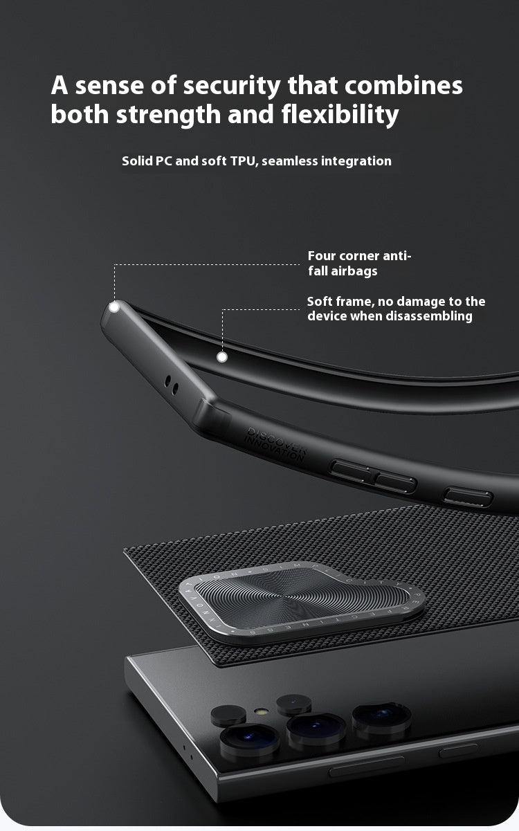 Boîtier de téléphone magnétique Bracket de protection de la vie privée Manche