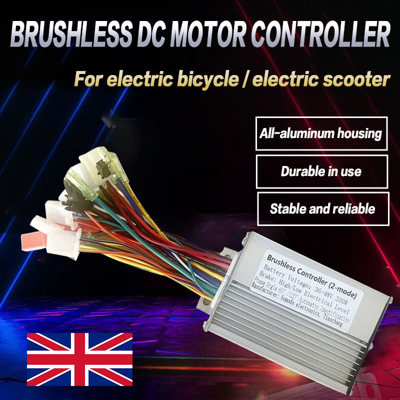 36V 48V 350W Contrôleur de vitesse moteur sans brosse pour Scooter électrique E-Bike
