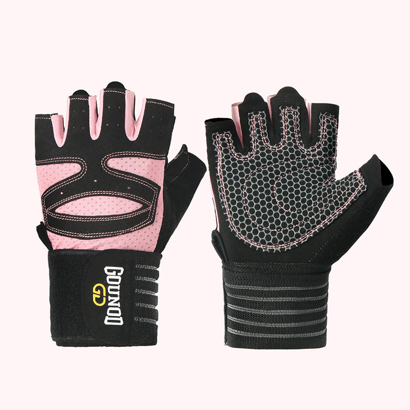 Gants de fitness allongés Exercice respirant et supportable