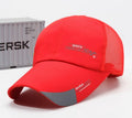 Casquette de baseball Sunshade rouge-1 pièce