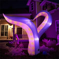 Tentacles gonflables géants 6,5ft Halloween Decor - Lumières LED intégrées