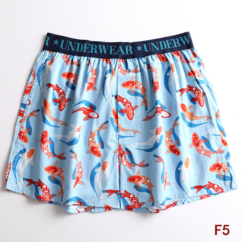 Sous-vêtements Hommes Coton Boxer Loose Respirant