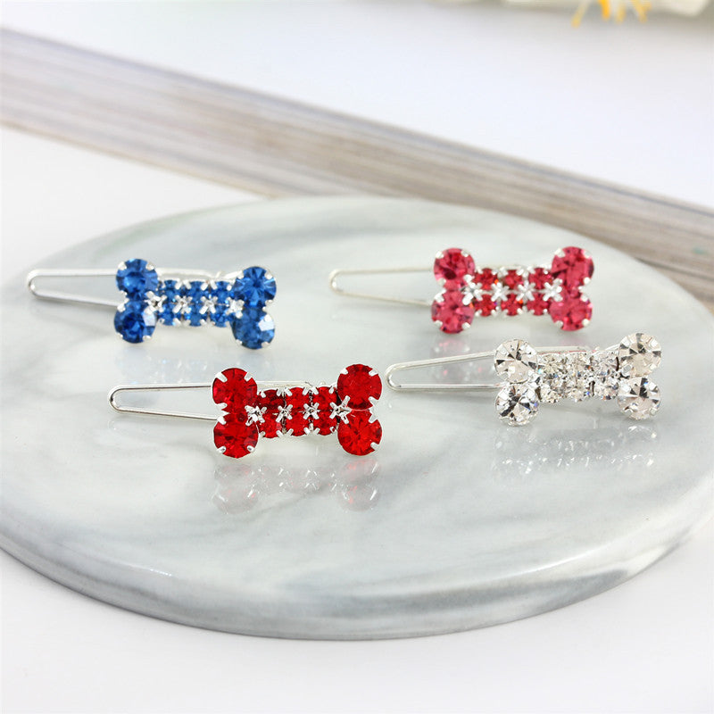Barrettes pour chiens en Strass