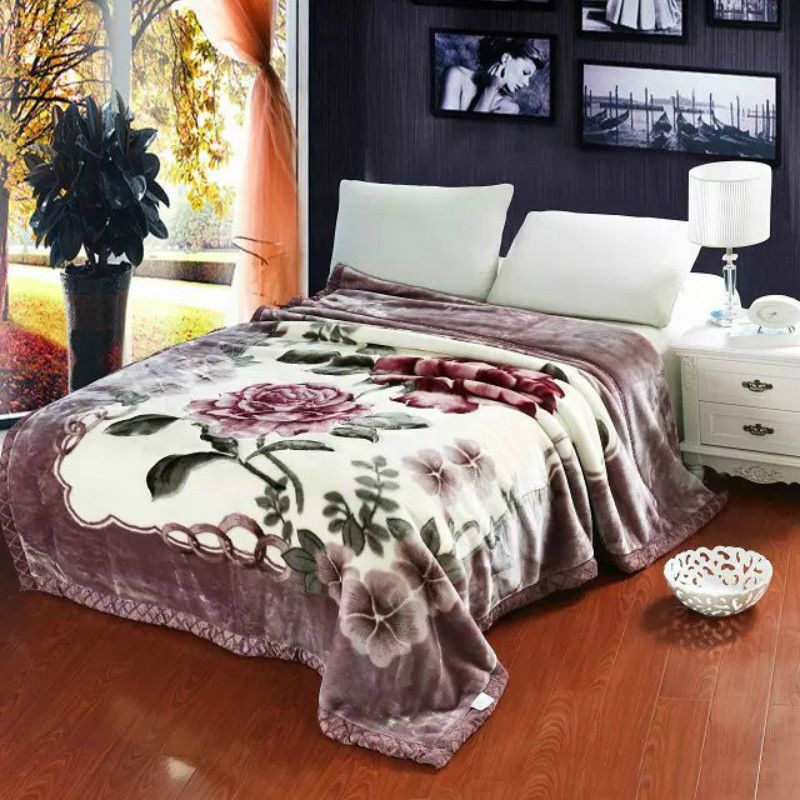 Couverture chaude en double couche de corail