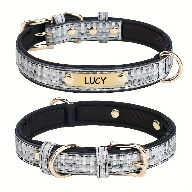 Adjustable Double D-Ring Pet Collar