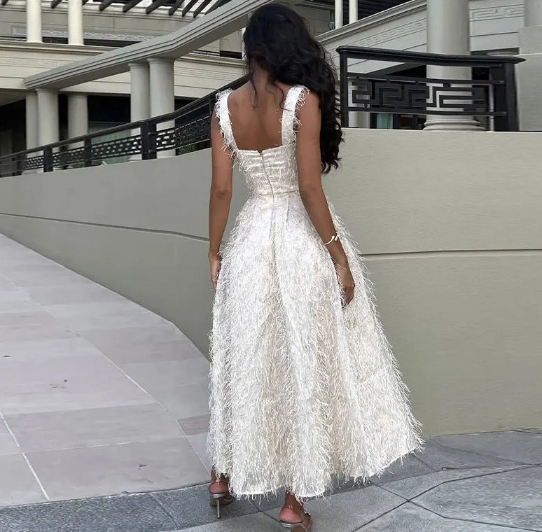 Robe sans manches pour femme