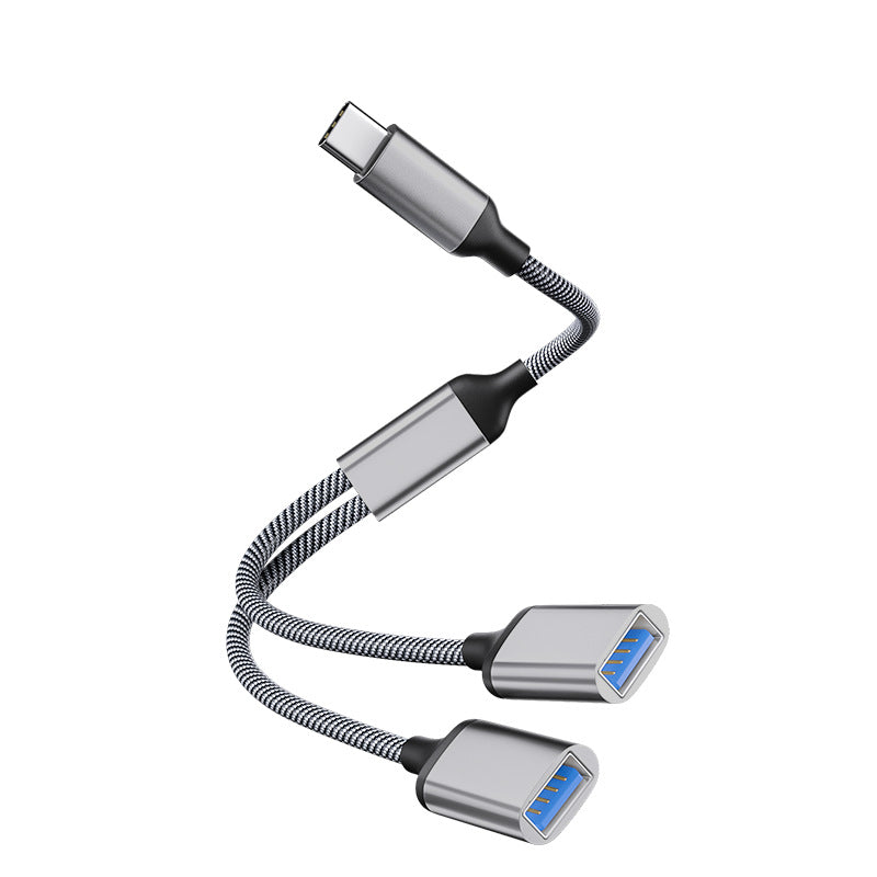 Adaptateur de station d'accueil pour ordinateur portable 1 à 2 Hub