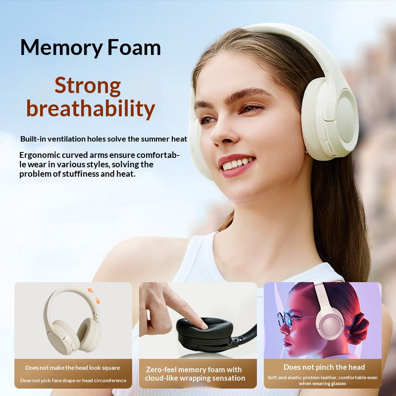 Bluetooth headset with active noise cancellation and ultra-long battery life