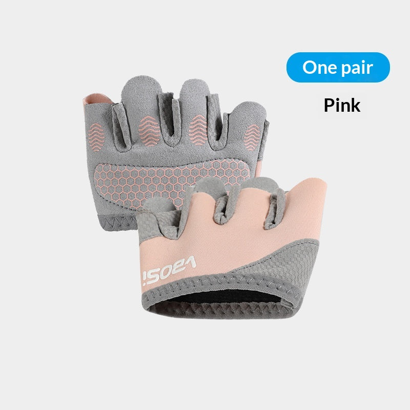 Gants de fitness avec demi-doigts résistants aux callos Et respirant