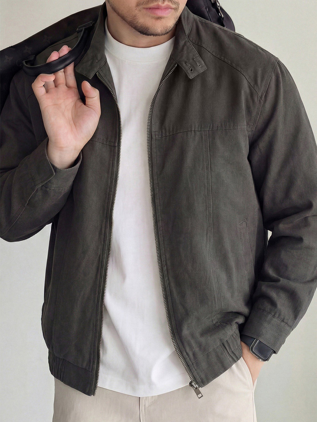 Veste de moto Harrington pour hommes
