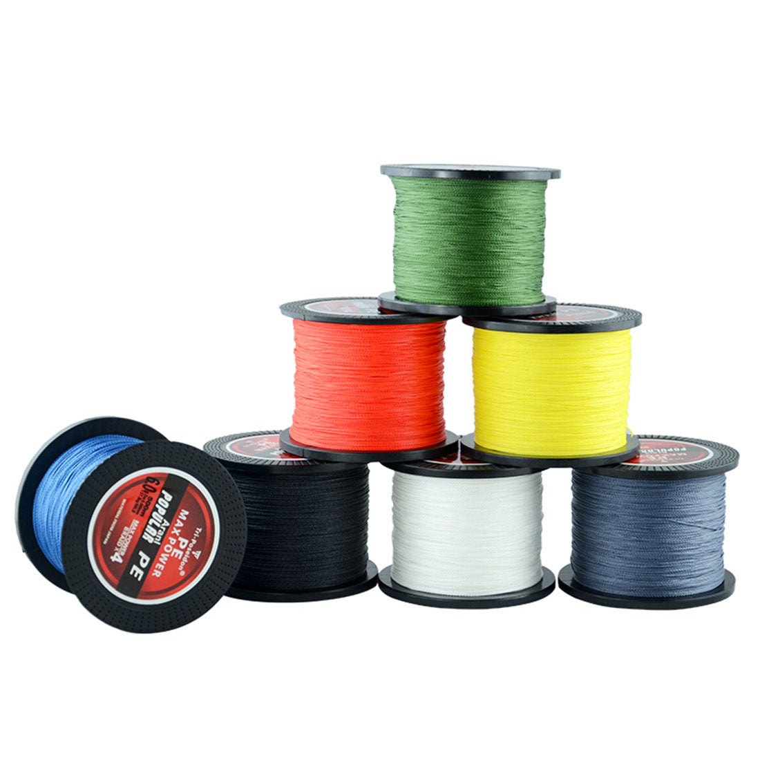 4Braided Fishing PE Strong Pull Horse Ligne principale 300M