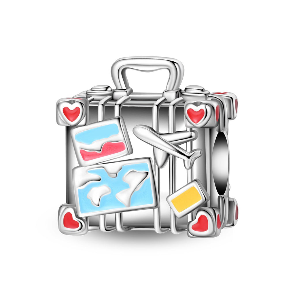 Valise d'avion World Travel Bricolage pendentif perles Accessoires