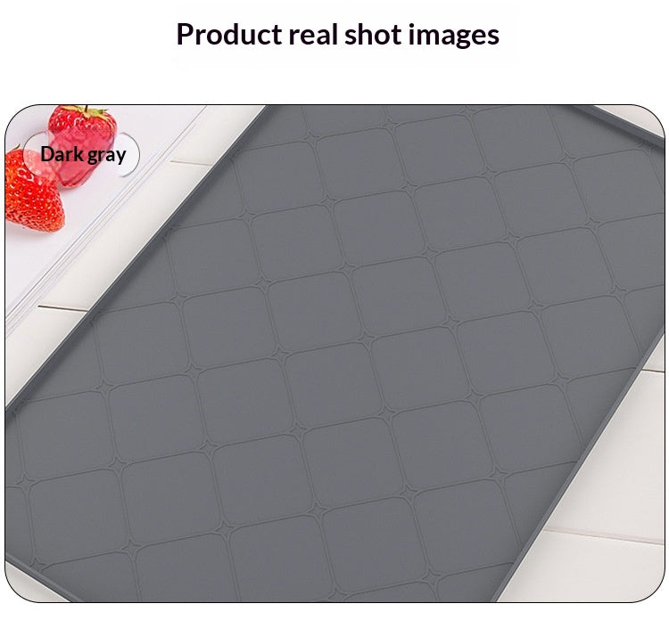 Matelas en silicone imperméable multi-tailles pour cuisines et salles de bains