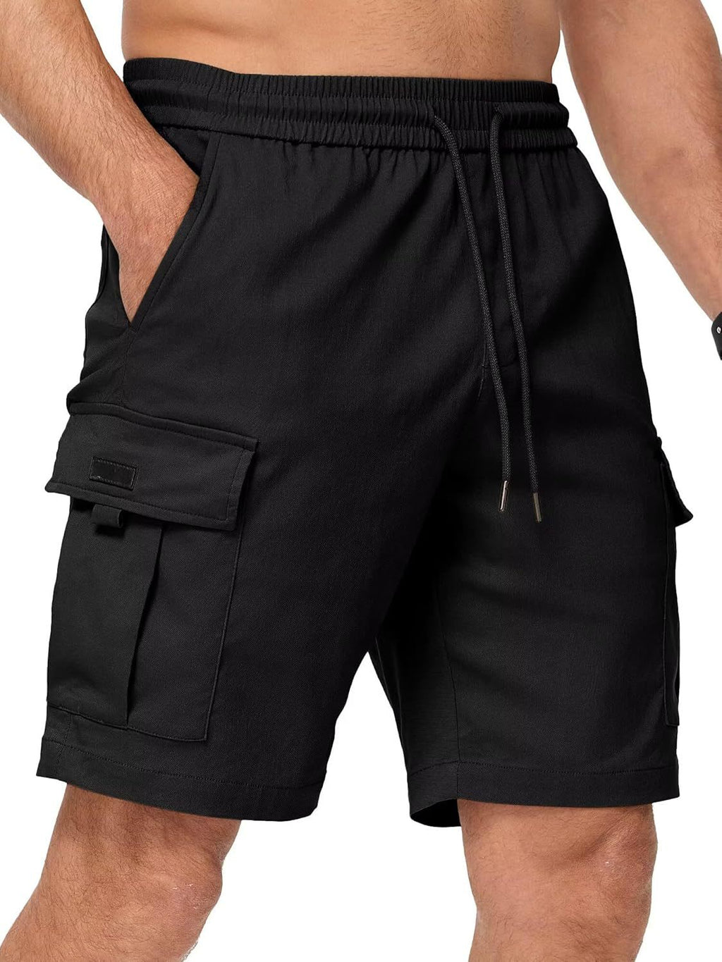 Homme Summer American Style Quick Dry Cargo Pantalons Arrivée Large jambe Casual Athletic Short