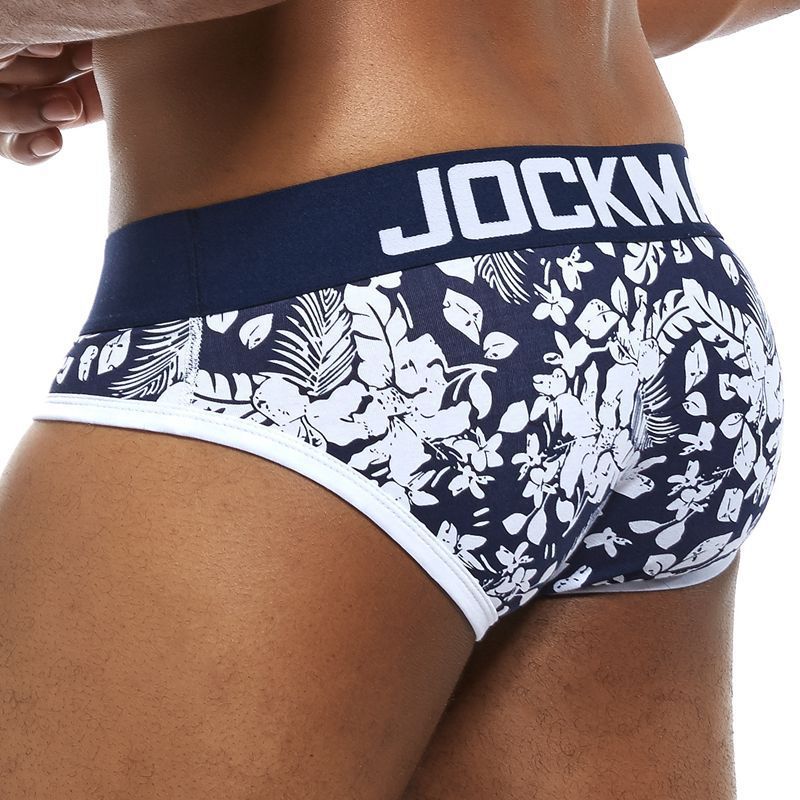 Sous-vêtements sexy et confortables en coton imprimé pour hommes