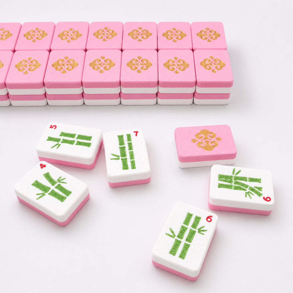 Ensemble de carreaux de Mahjong flottant 160PCS Style classique avec 3 dés