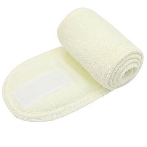 Bandeau de maquillage velcro imprimé épais