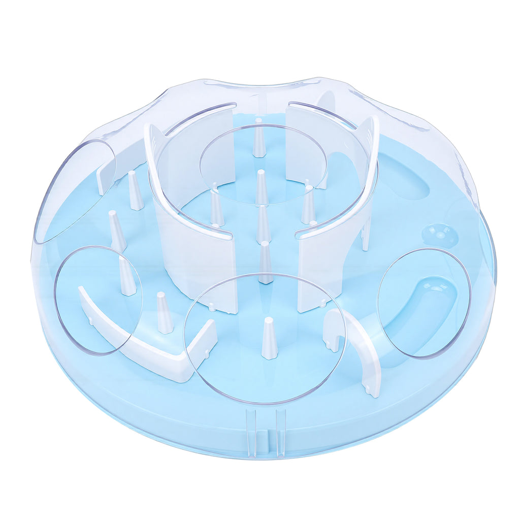 Puzzle chat interactif Feeder Funny Cat Puzzle Food Dispenser Jouet d'enrichissement pour animaux de compagnie Jouer