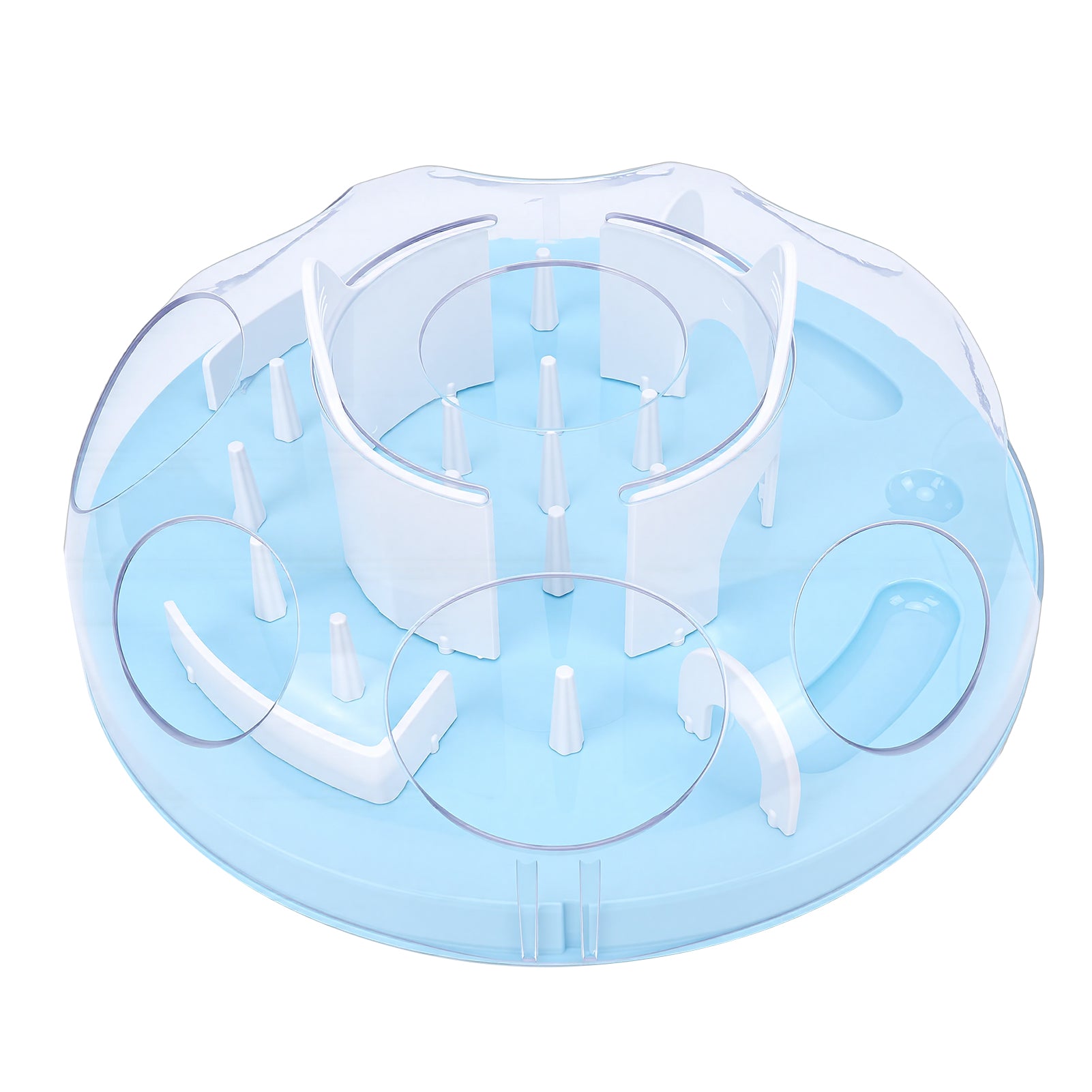 Puzzle chat interactif Feeder Funny Cat Puzzle Food Dispenser Jouet d'enrichissement pour animaux de compagnie Jouer