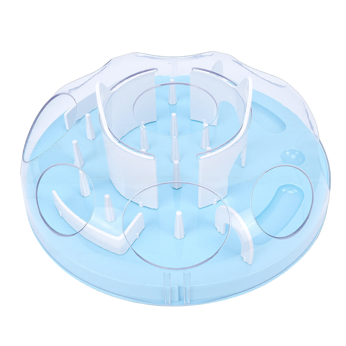 Puzzle chat interactif Feeder Funny Cat Puzzle Food Dispenser Jouet d'enrichissement pour animaux de compagnie Jouer