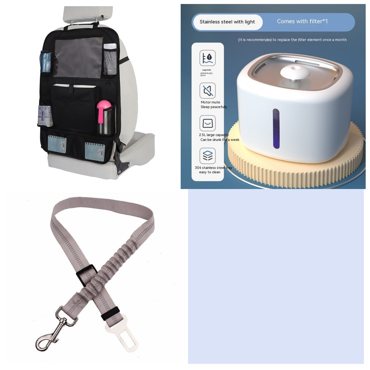 Distributeur d'eau intelligent pour animaux de compagnie Circulation automatique