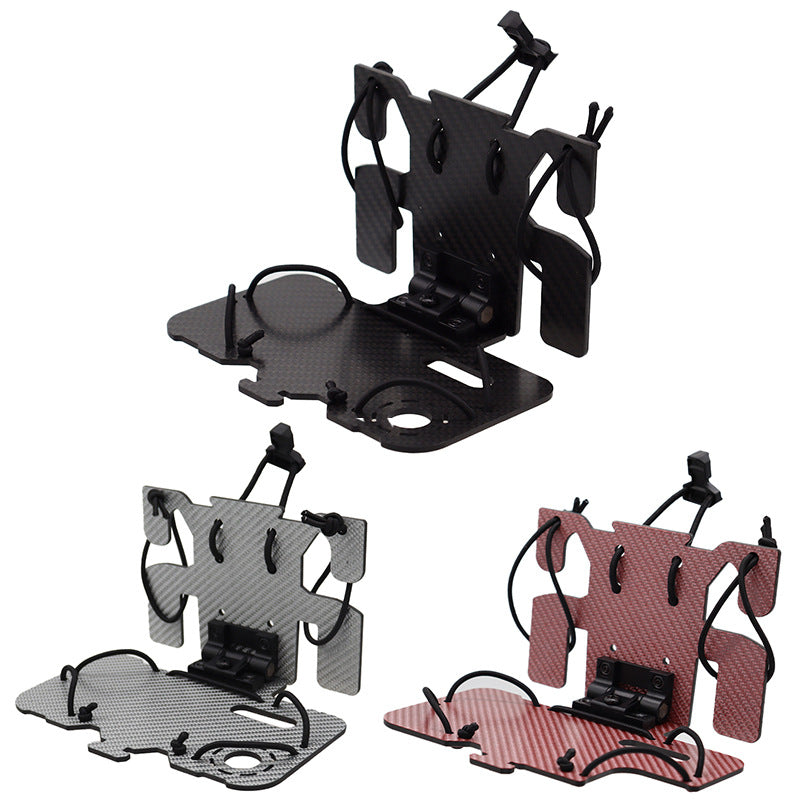 Foldable Carbon Fiber MOLLE Navigation Board System Mounted Tactical Vest Chest Hanger