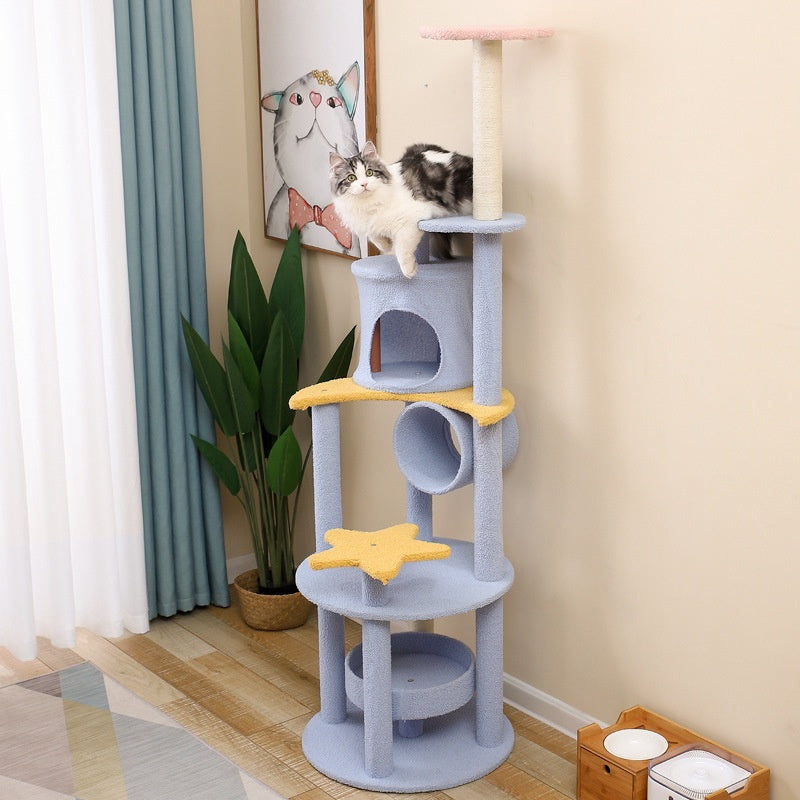 Cadre d'escalade de chat Sisal Petit lit de poste de scratching