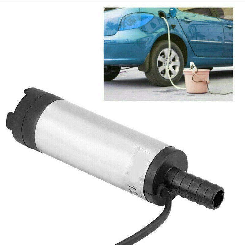 38mm D Pompe à carburant diesel DC Pompe de transfert 12V Outil de remplissage d'huile d'eau