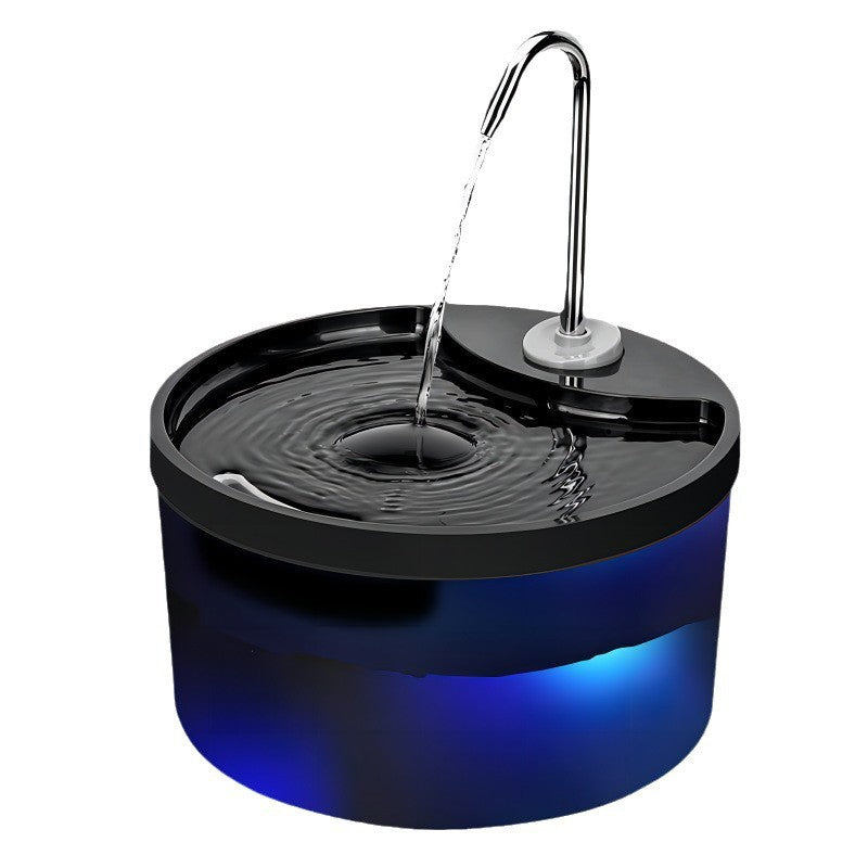 Fontaine d'eau pour animaux de compagnie filtrée intelligente autocirculaire Qui fonctionne tranquillement
